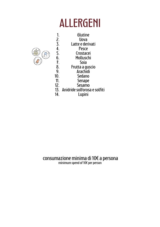 Osteria da Luciano menu 8