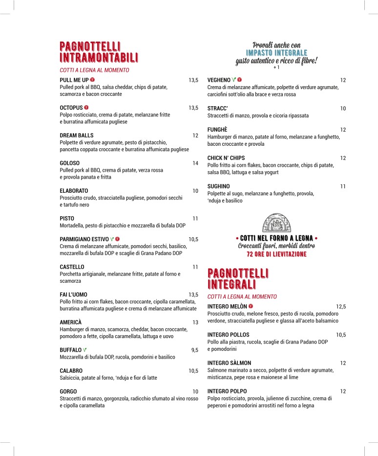 Farina menu 3