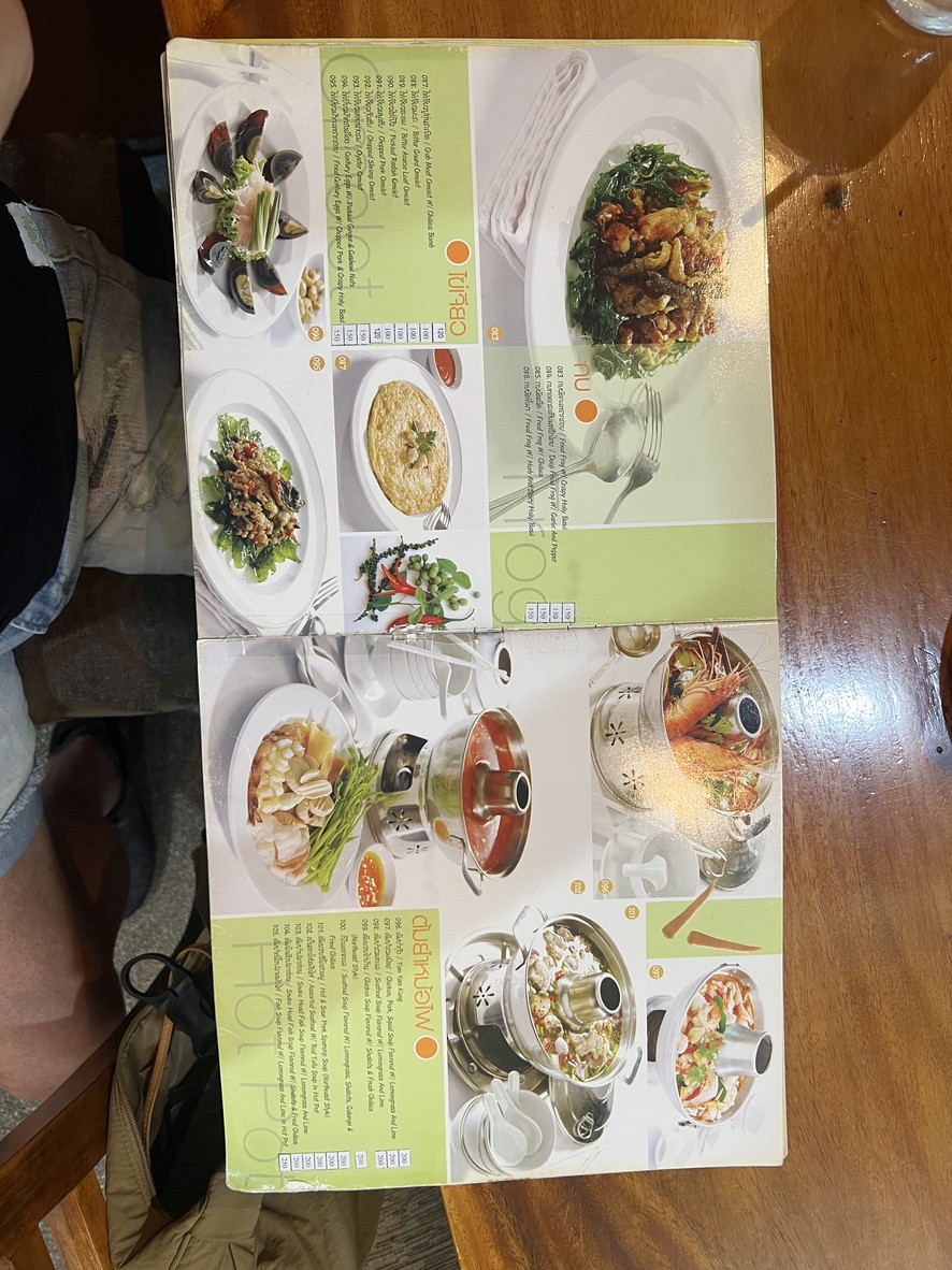 Krua Nai Ban menu 2