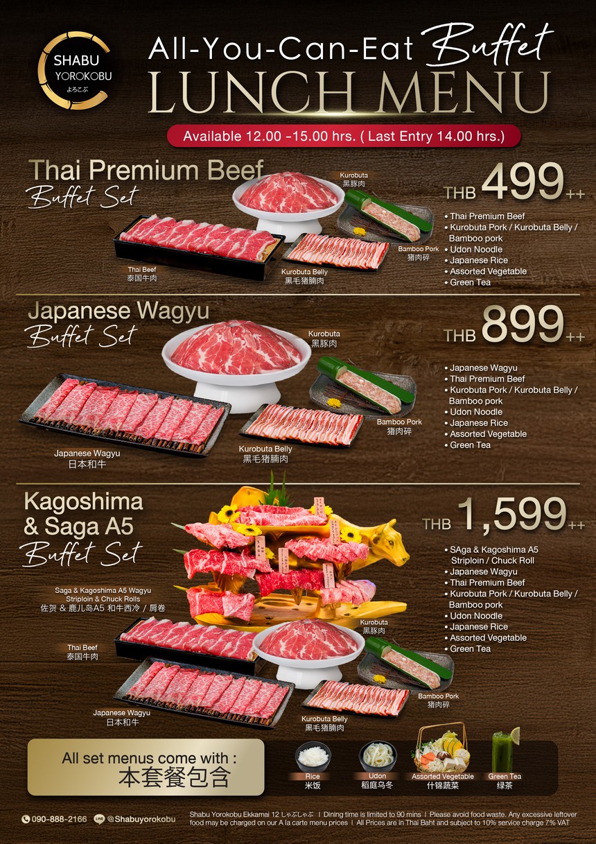 Chā bù Yòuluògēbù menu 2