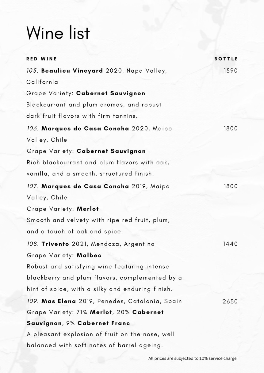 谢夫斯普莱斯 menu 5