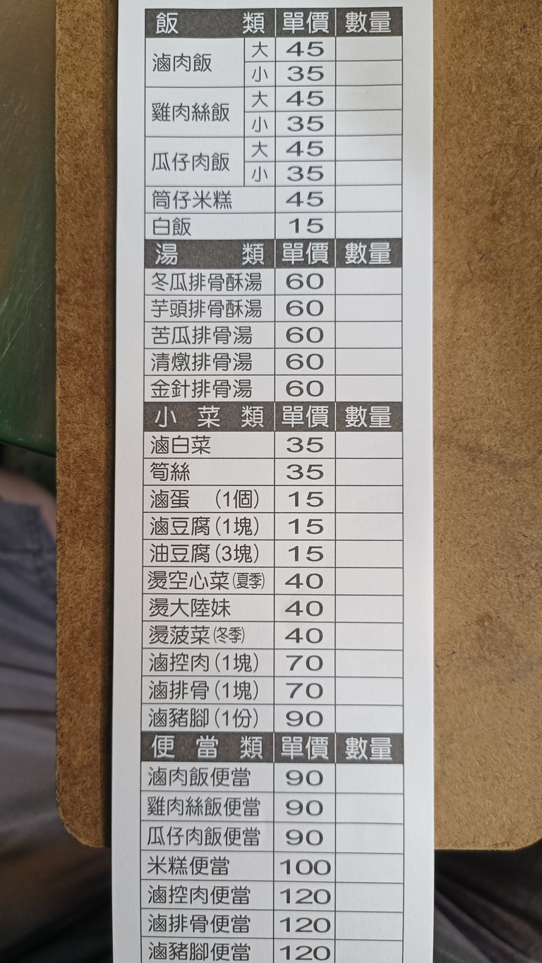 Xiǎo dí tǒng zǎi mǐ gāo menu 1