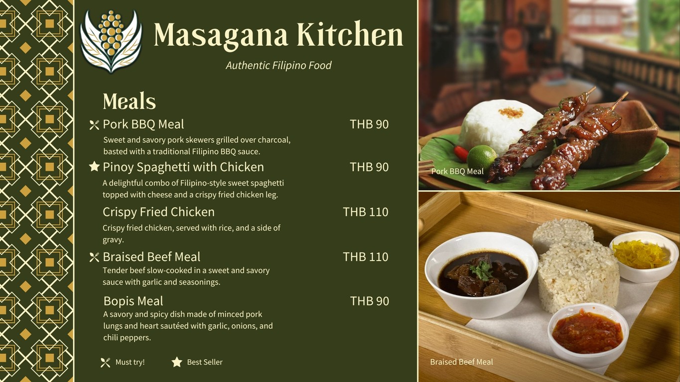 马萨加纳厨房 menu 2