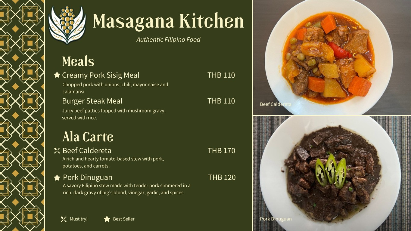 马萨加纳厨房 menu 3