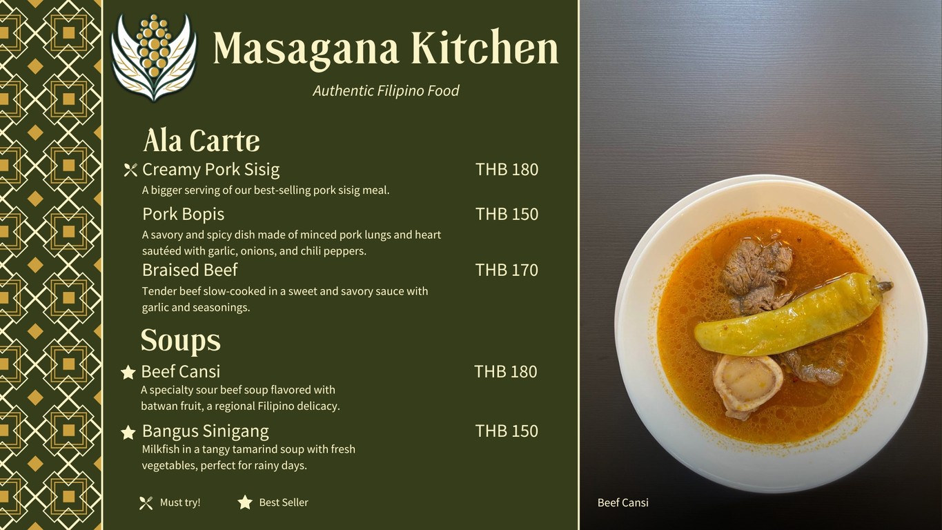 马萨加纳厨房 menu 4