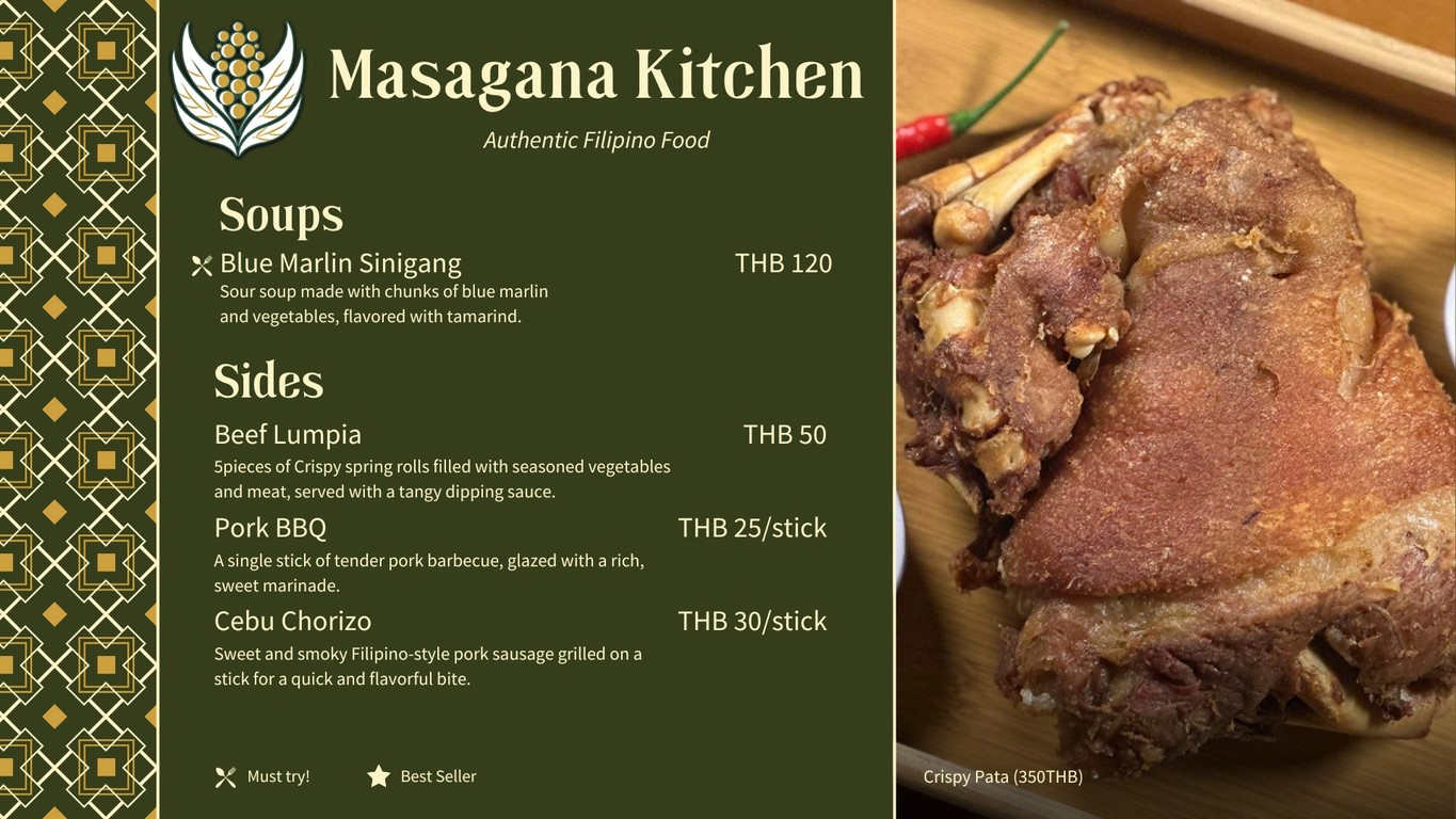 马萨加纳厨房 menu 5