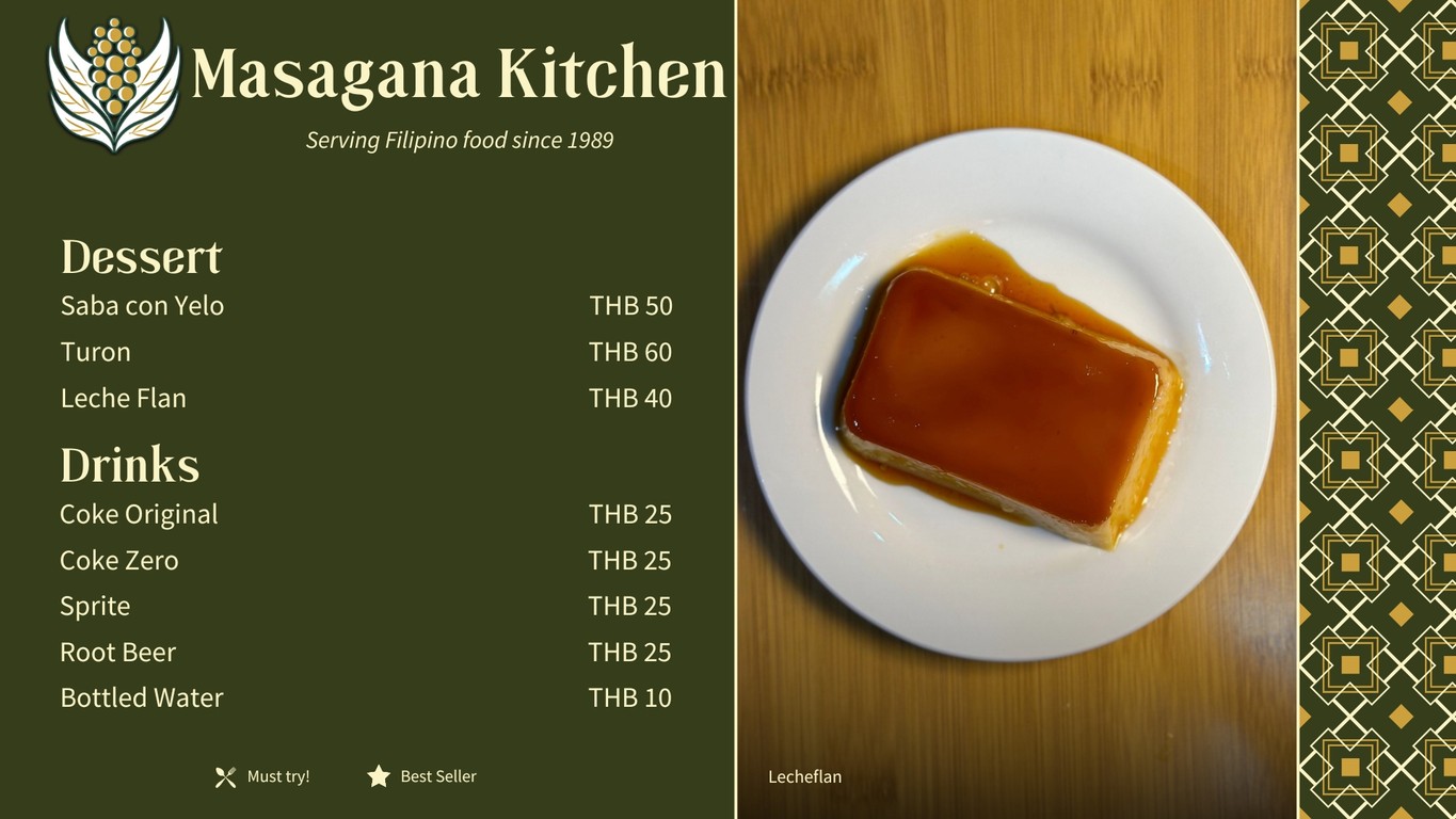 马萨加纳厨房 menu 6
