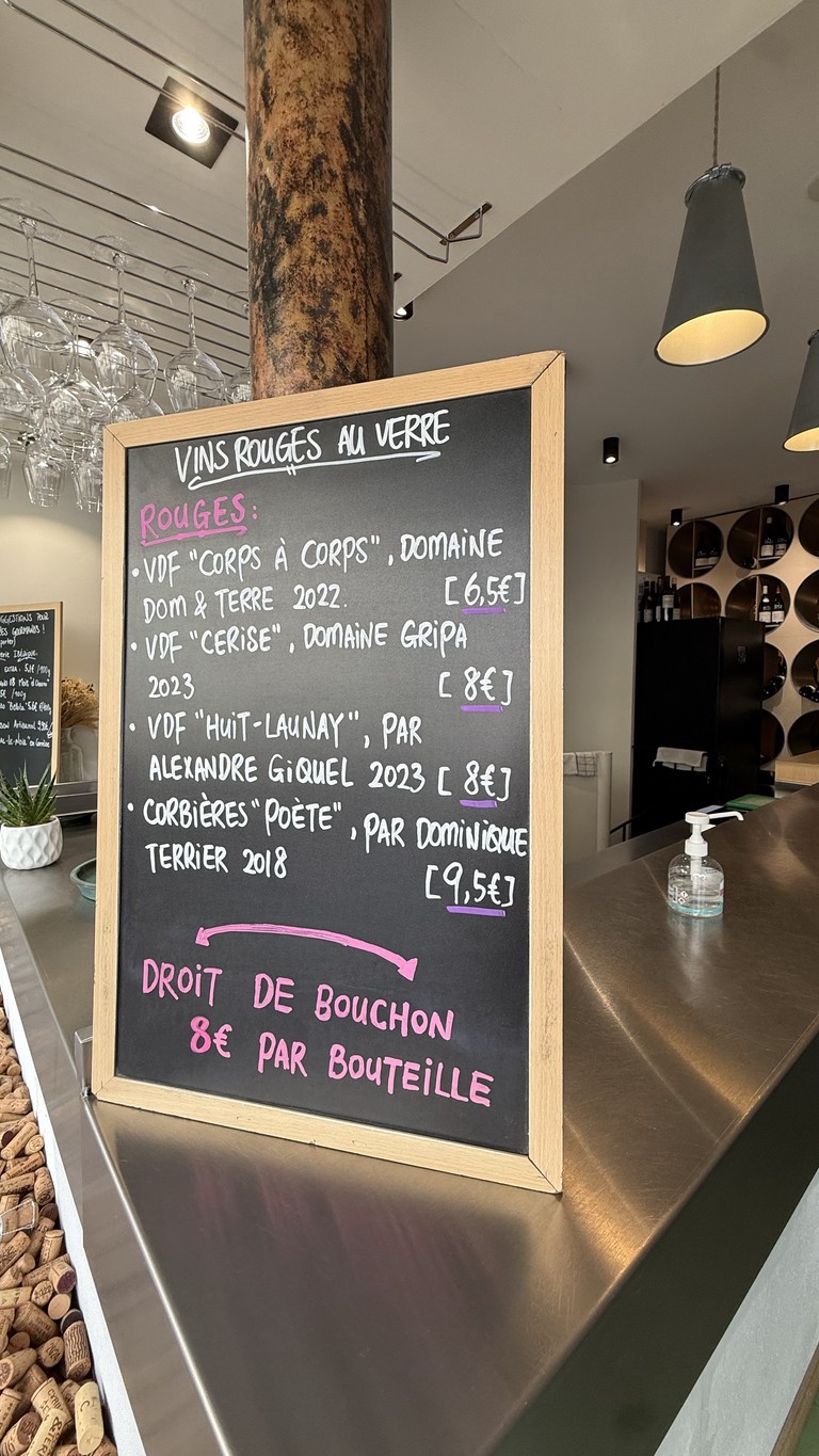 Gare Aux Vins (Gare de Lyon) - Caviste/Wine Shop & Cave à Manger/ Wine Bar menu 2