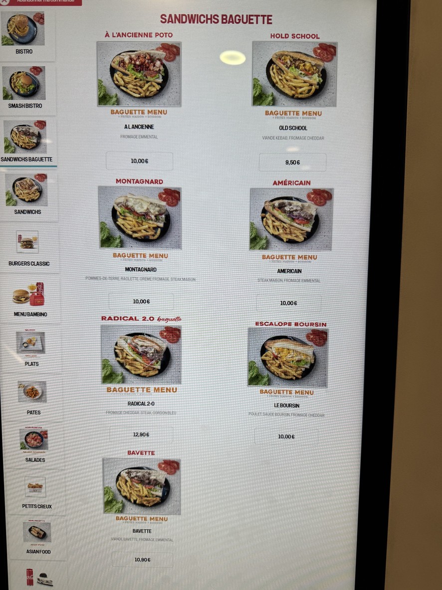 Le Why Not menu 2