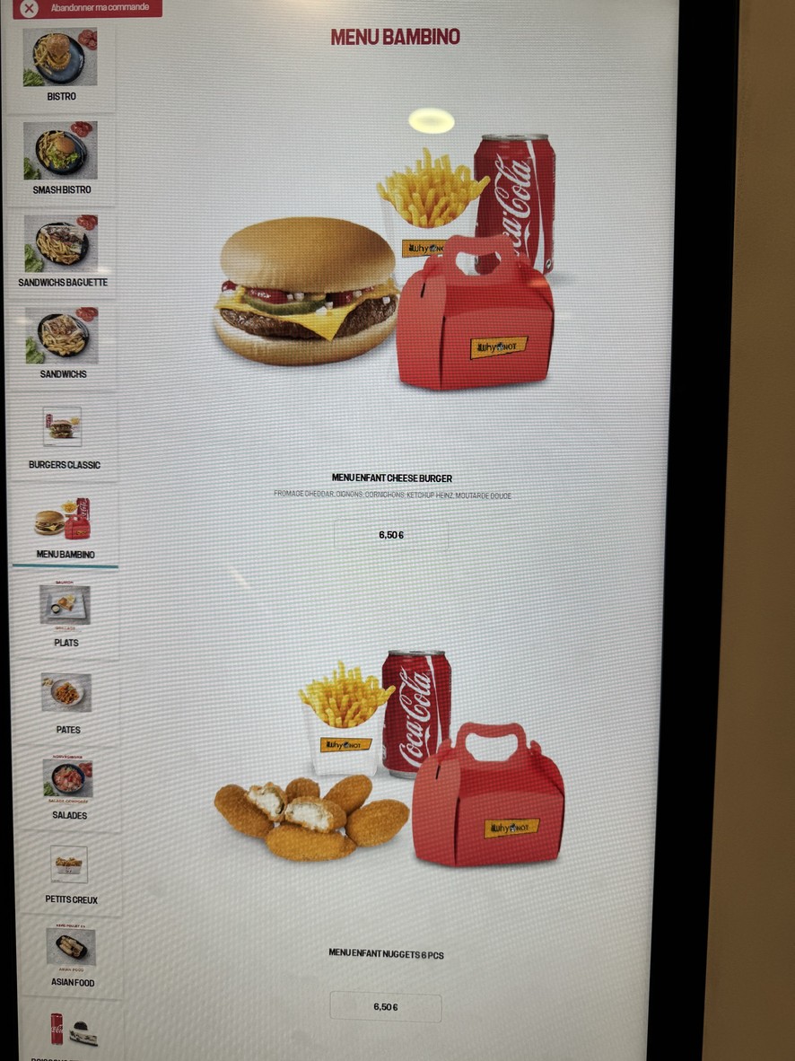 Le Why Not menu 5