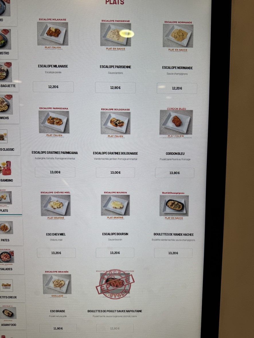 Le Why Not menu 6