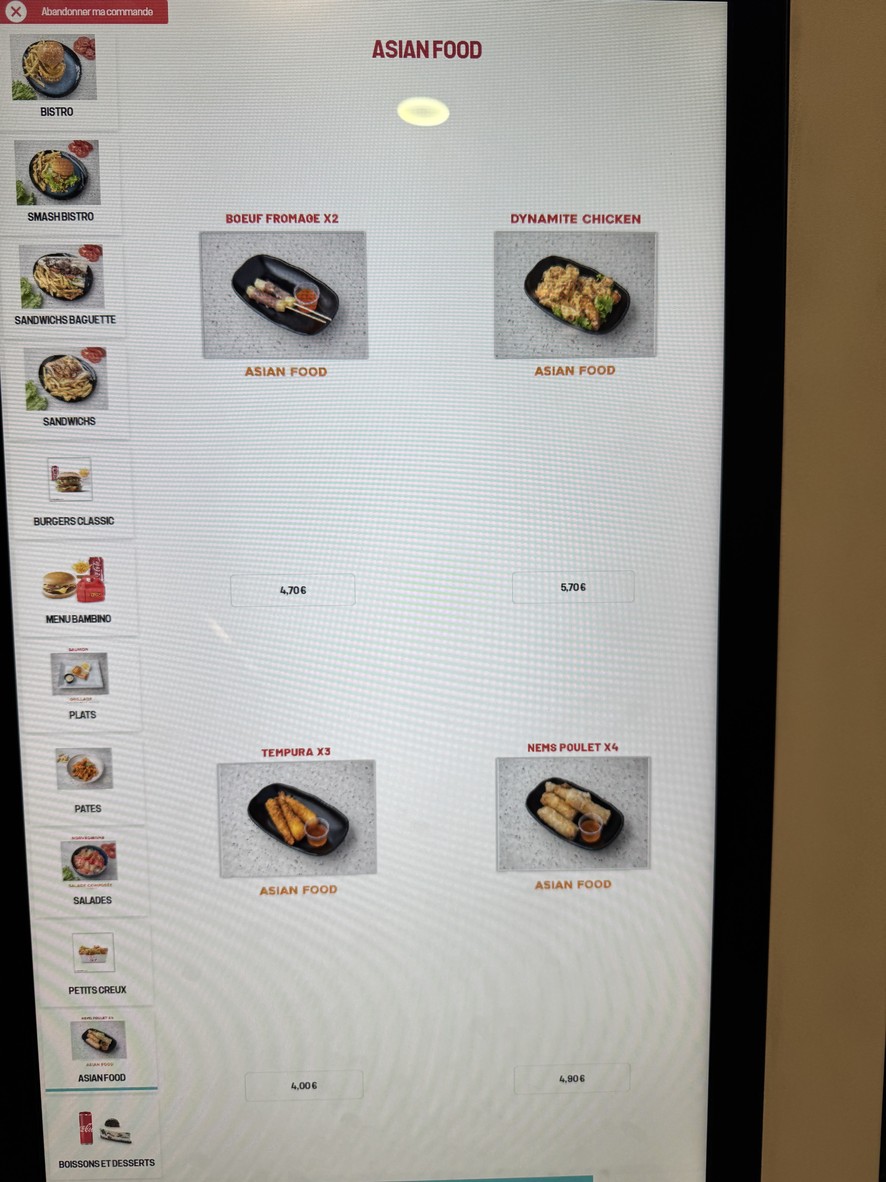 Le Why Not menu 9