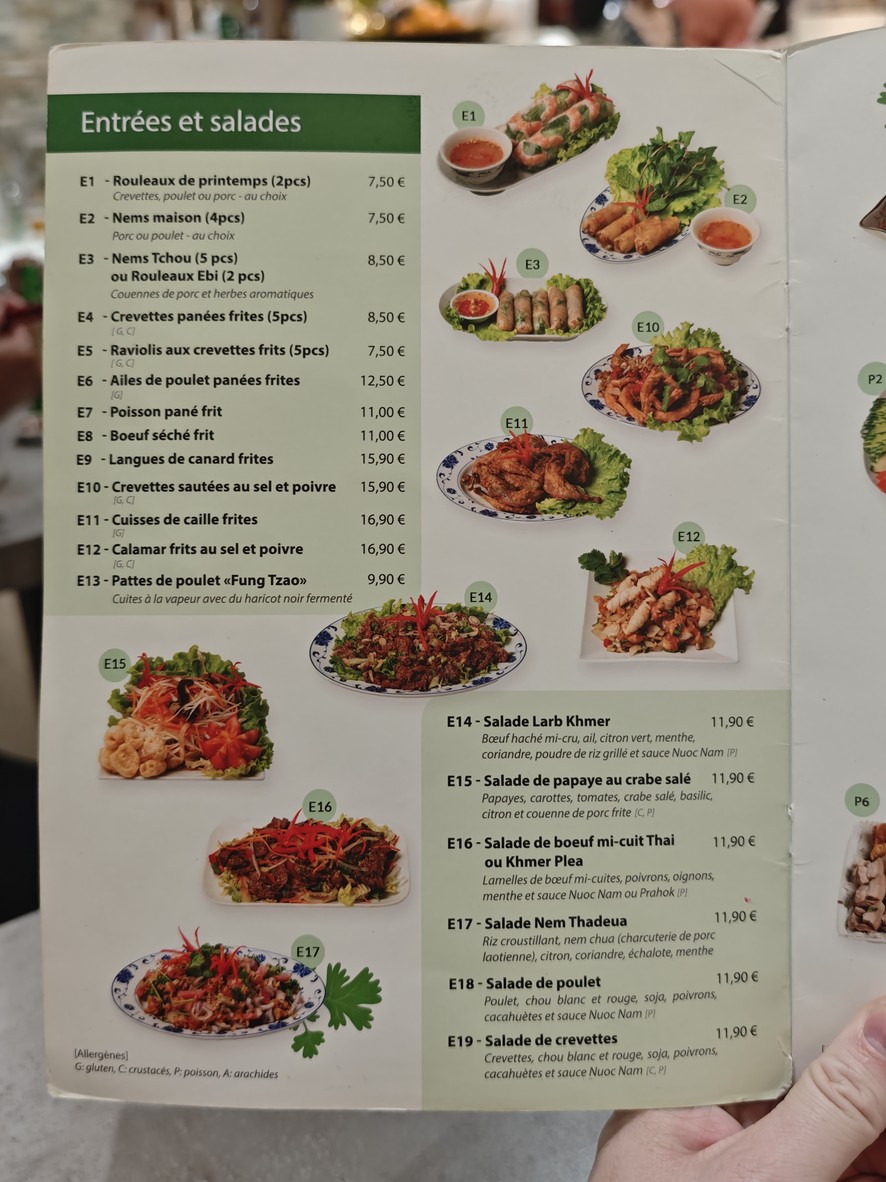 Bon AppéTea menu 1