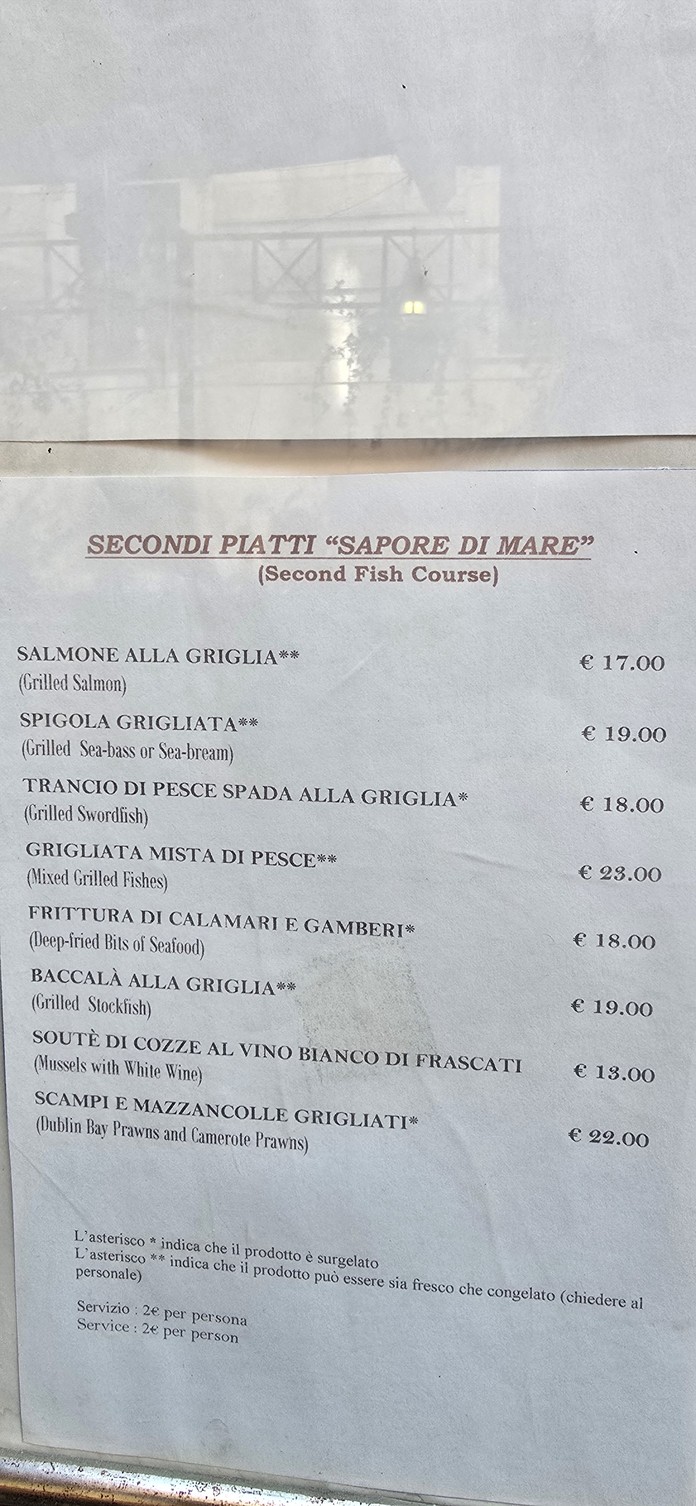 Ristorante Pizzería Andrea menu 5