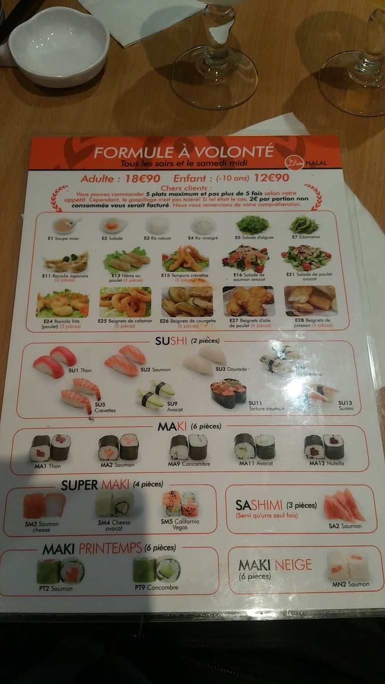 New Toyoyaki. menu 2