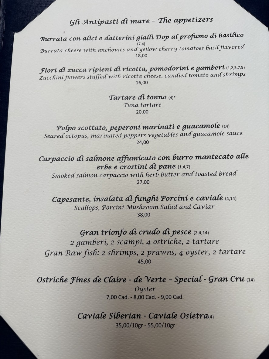 Ristorante Trattoria Antonio al Pantheon menu 1