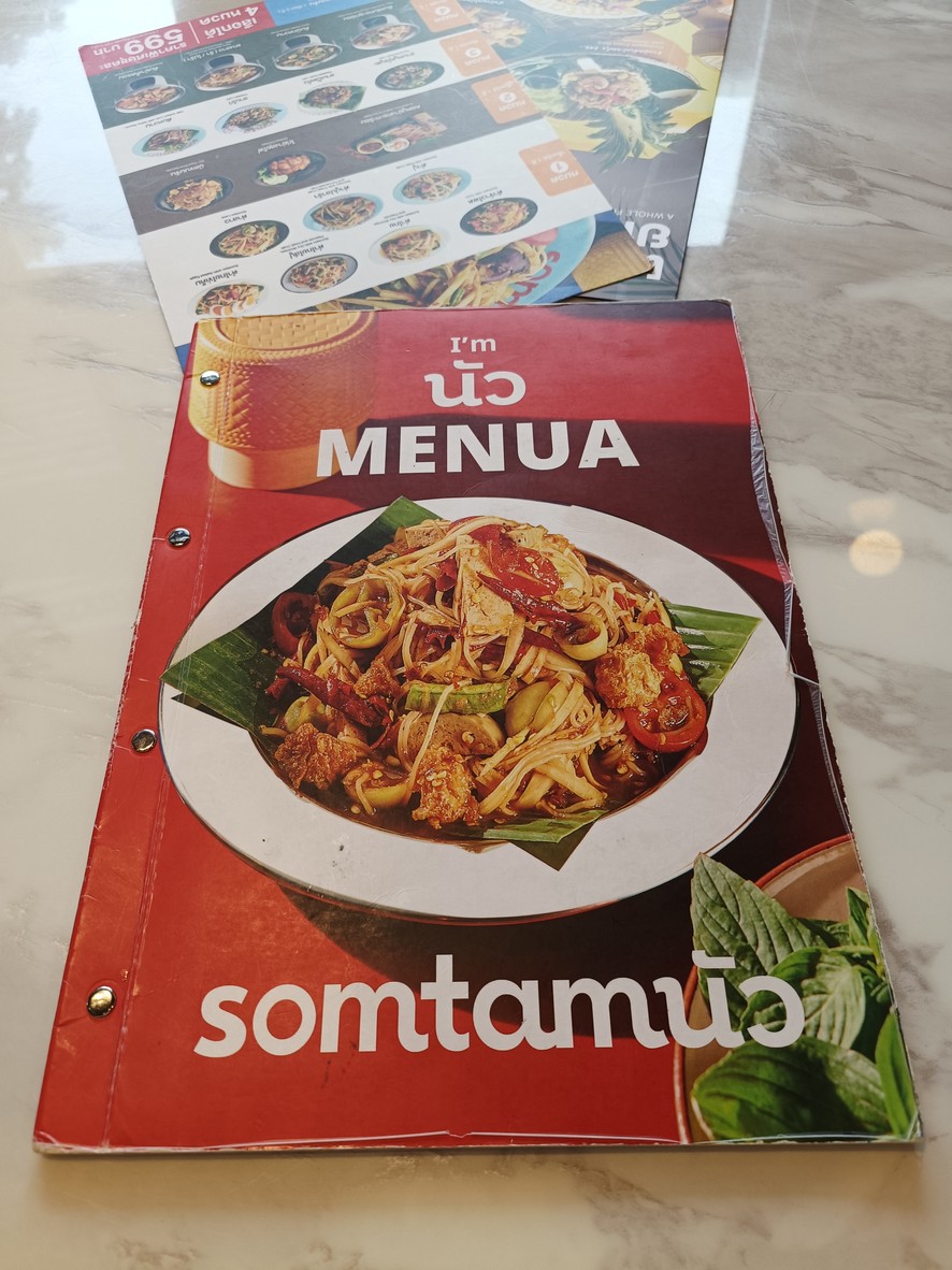 Somtamนัว - The Crystal Ekkamai Ramindra menu 1