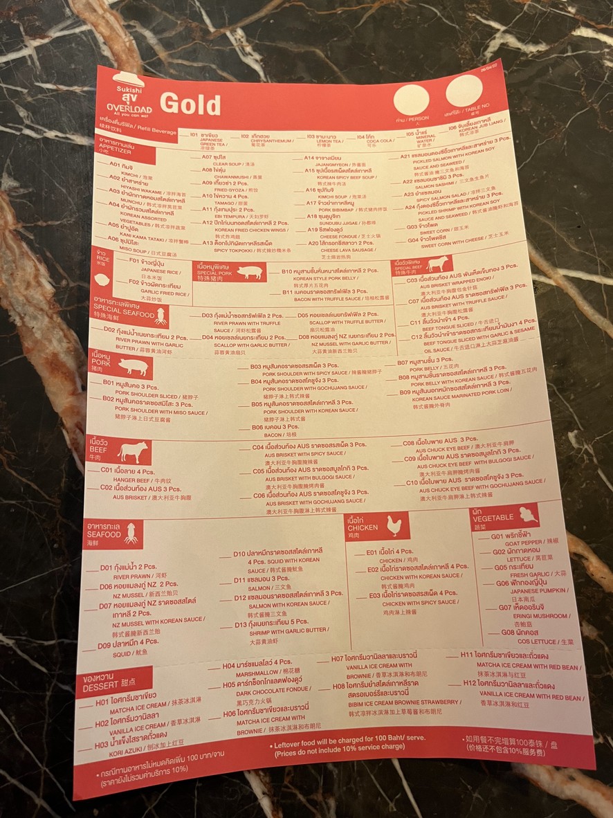 Sukishi Prime - Central World menu 3