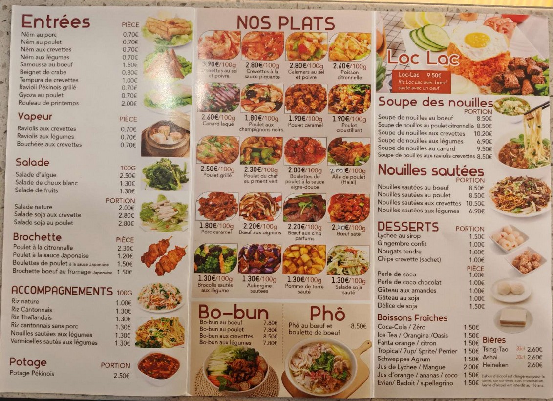 Delice's Weng sakanaya menu 2