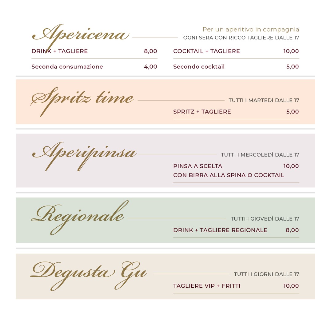 Bar La Casina Del Gelato Costantini menu 2