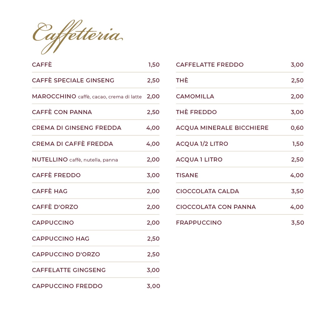Bar La Casina Del Gelato Costantini menu 7