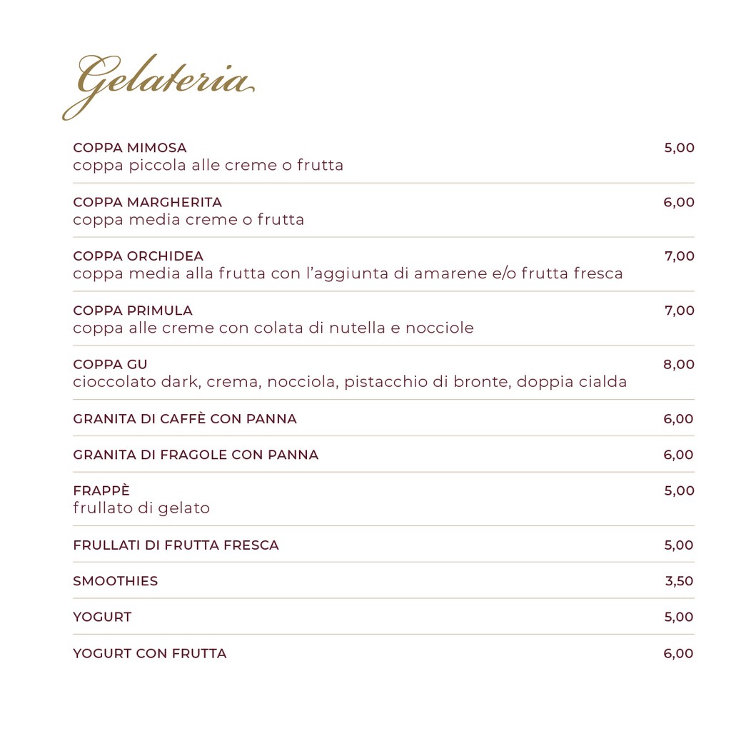 Bar La Casina Del Gelato Costantini menu 9
