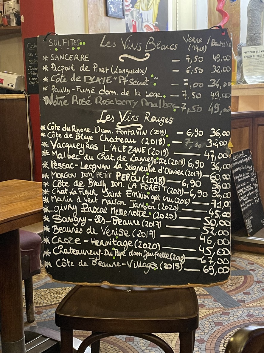 La Tute menu 2