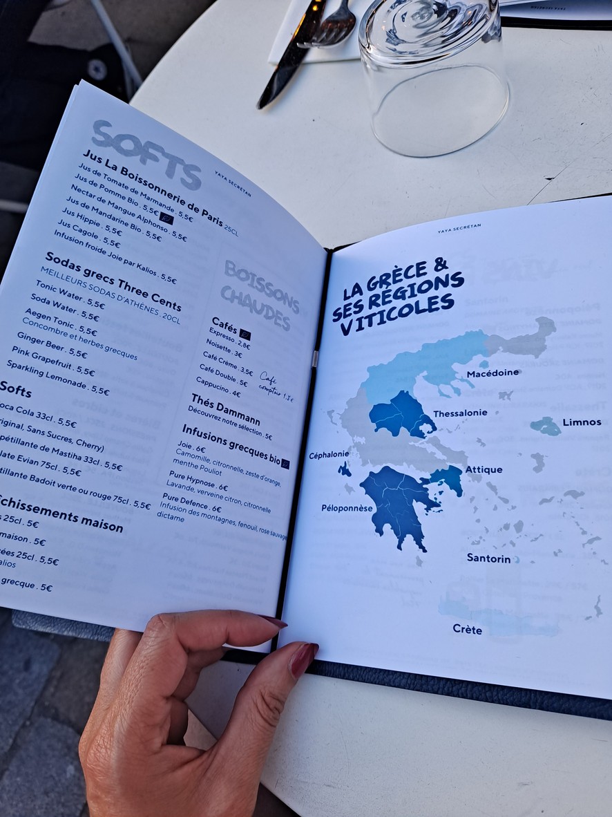 Yaya Secrétan - Restaurante mediterráneo y terraza por Juan Arbelaez menu 4