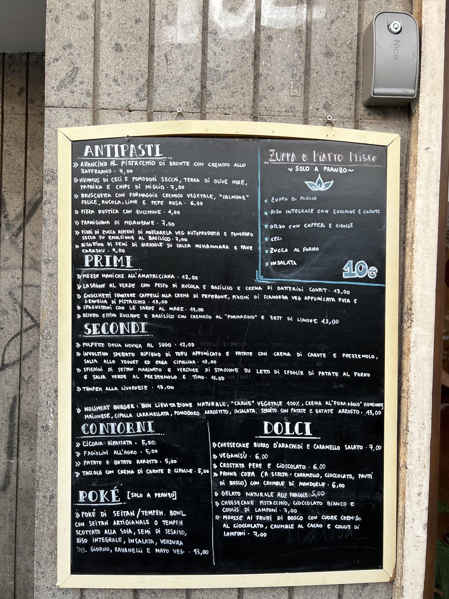 Nativa Ristorante menu 1