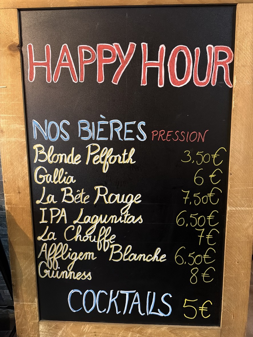 Bistrot 21 menu 3