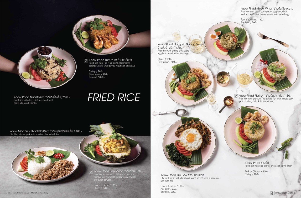 Mazzaro Boutique and Restaurant menu 2