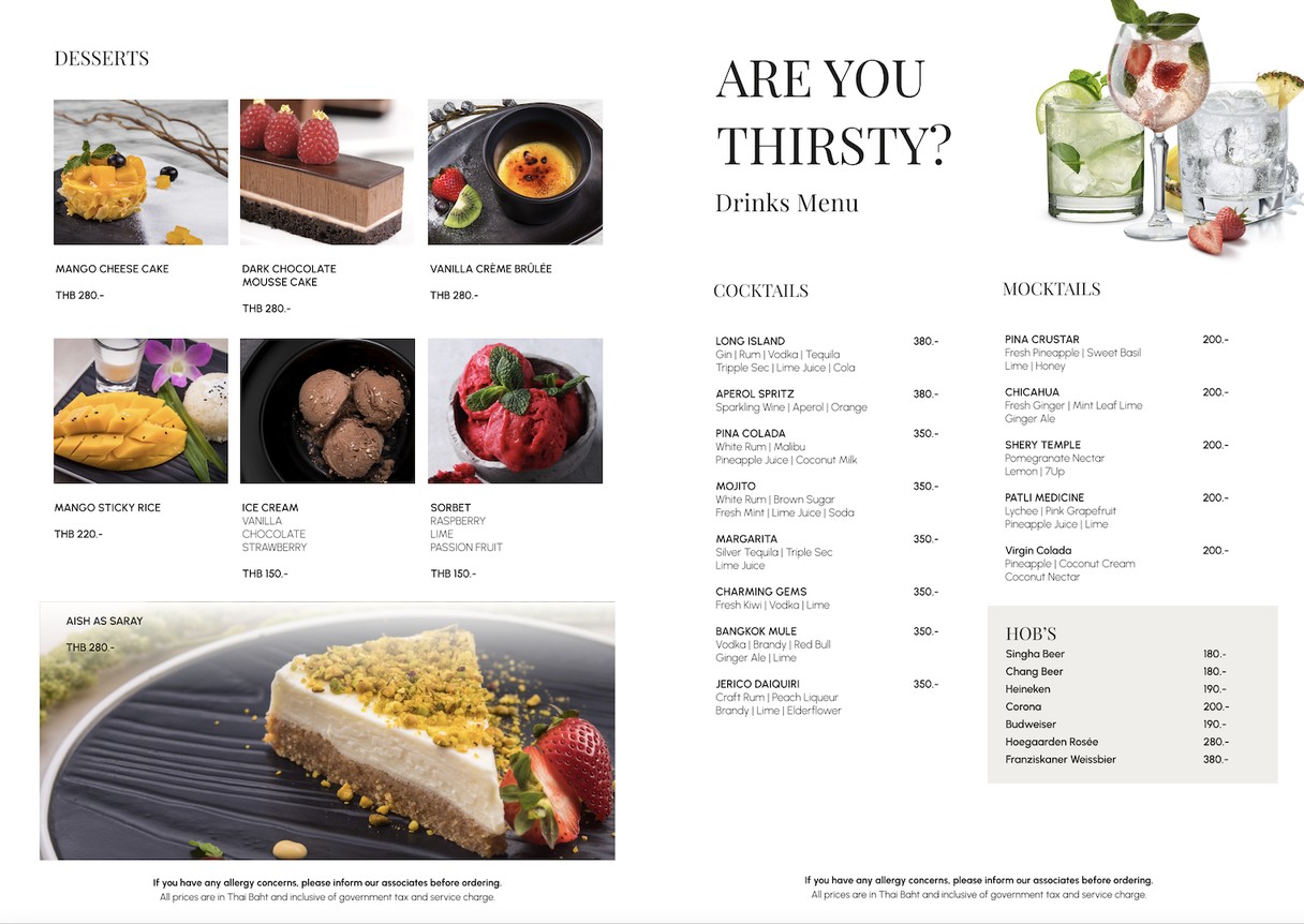 Florae Restaurant menu 6