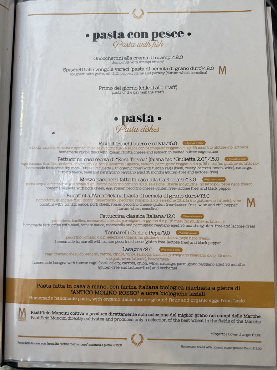Naumachia Ristorante menu 4