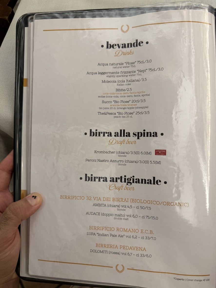 Naumachia Ristorante menu 6