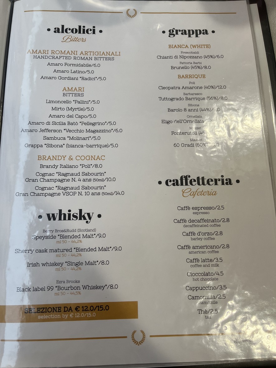 Naumachia Ristorante menu 8