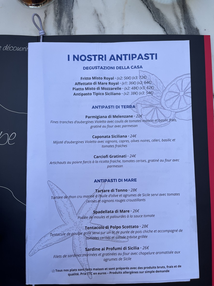 Non Solo Cucina menu 1