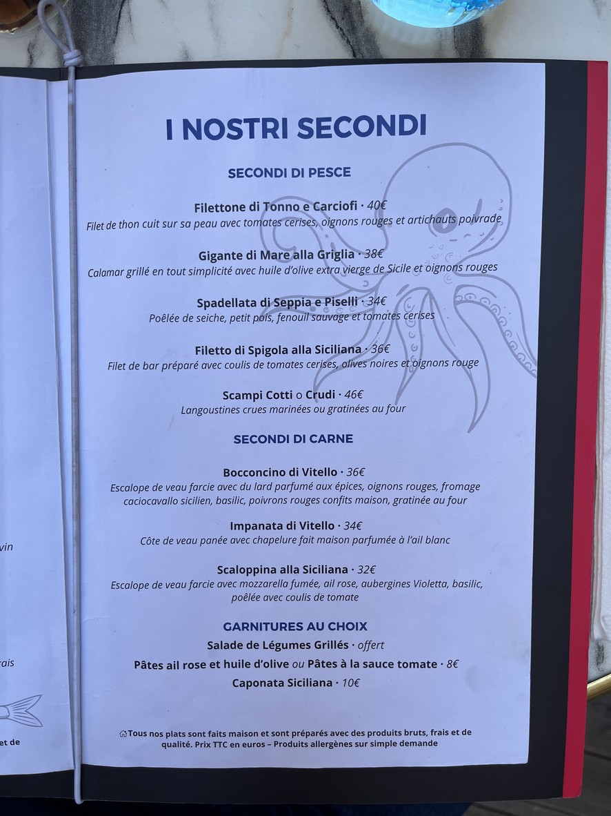 Non Solo Cucina menu 3