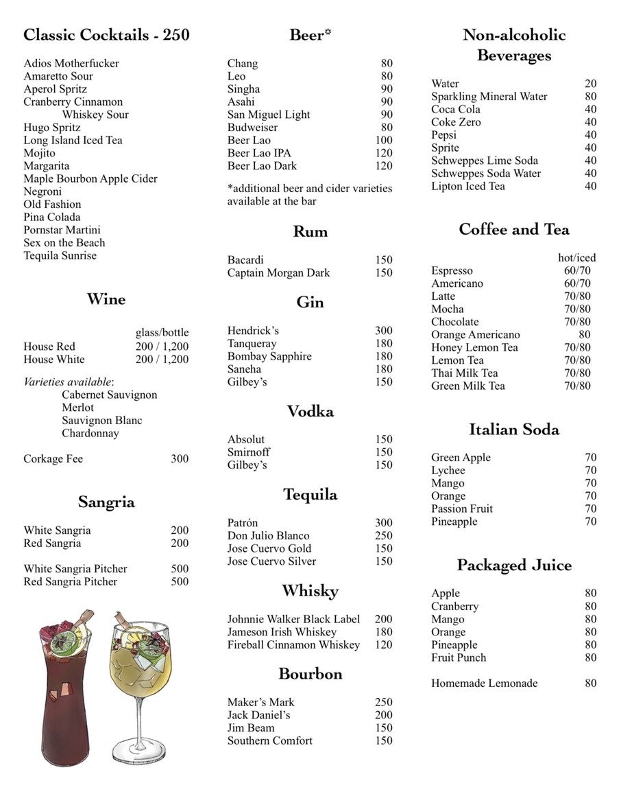Olá Thai Tapas Bar And Cafe menu 4