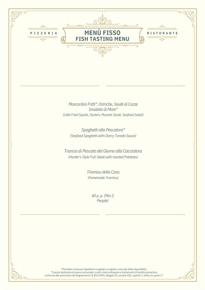 Ristorante Le Caveau menu 5