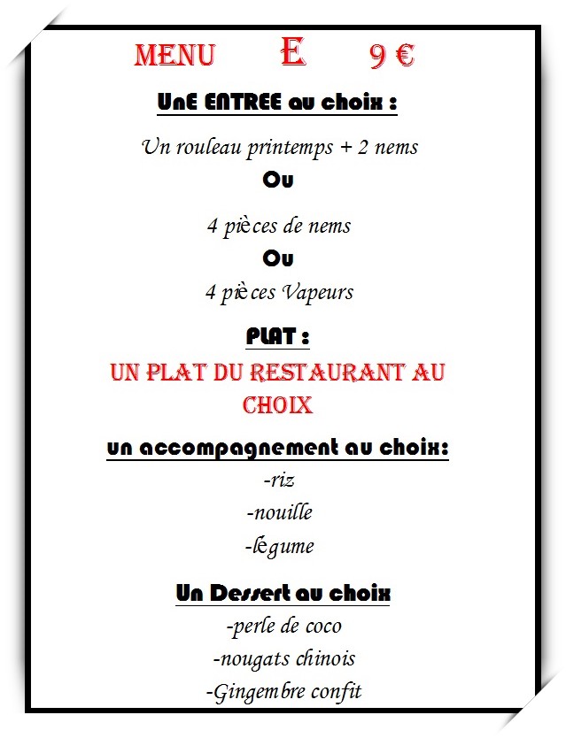 Sheng Hua menu 2