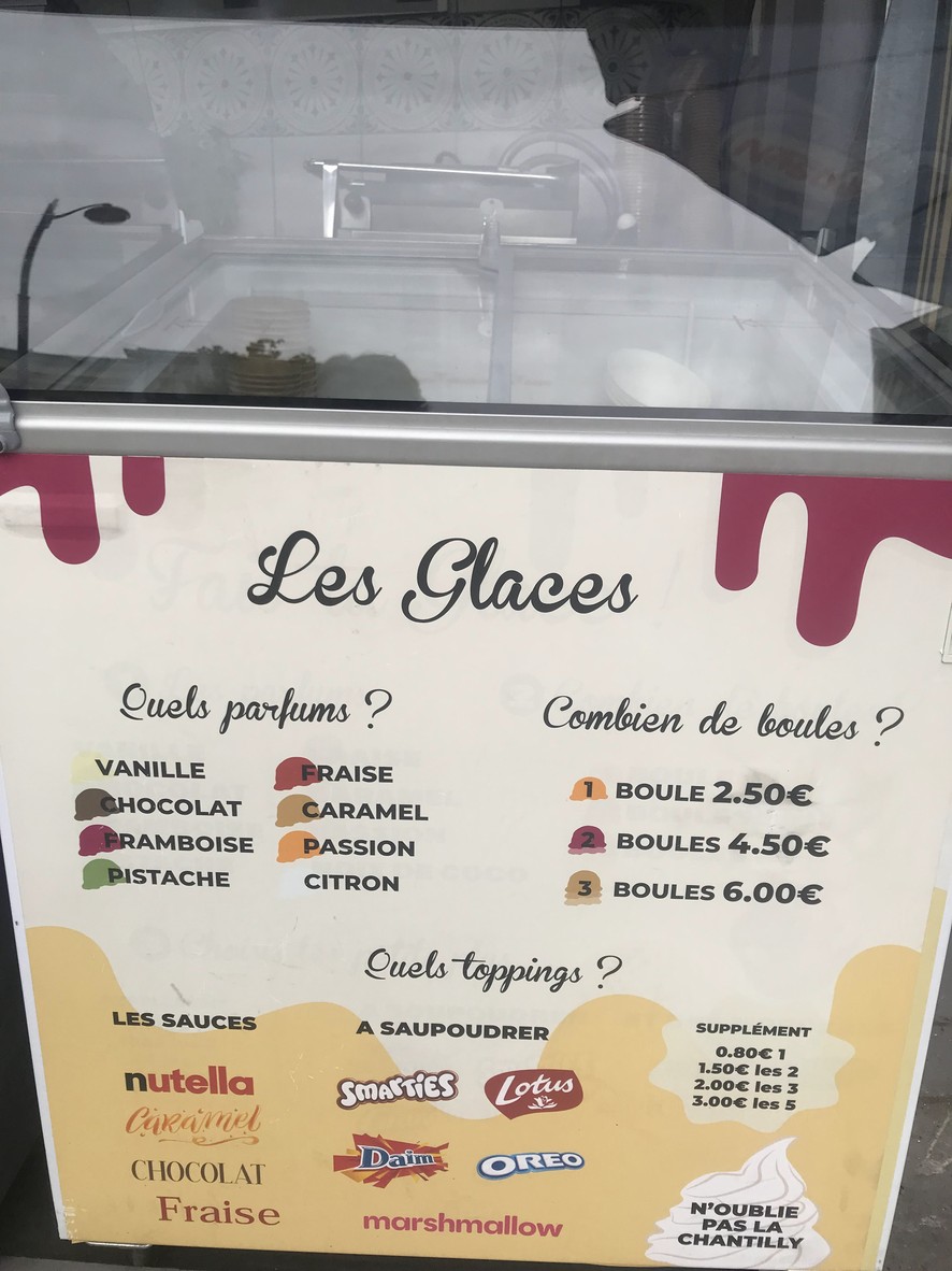 Les Crêpes du Jardin menu 2
