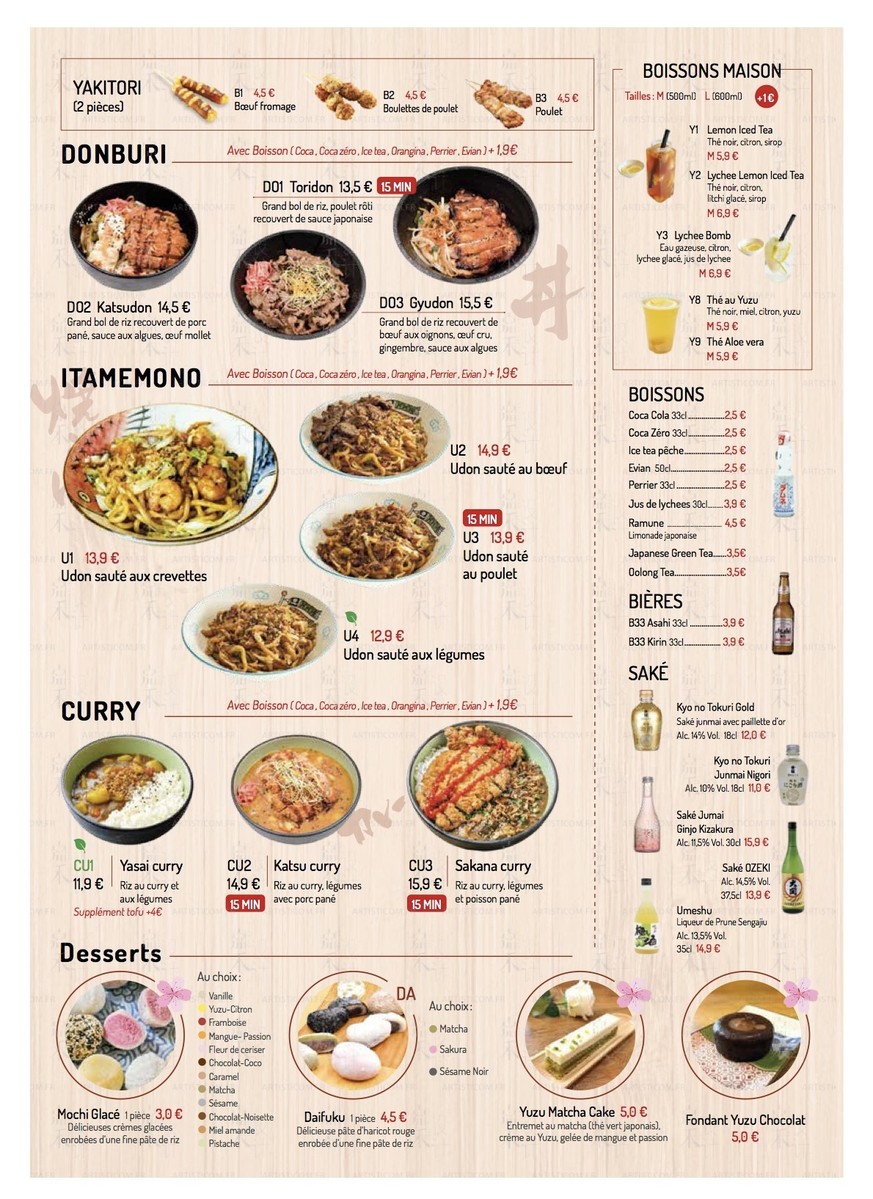 Okinawa Sun menu 3