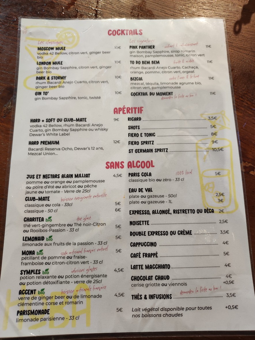 Hoba menu 2