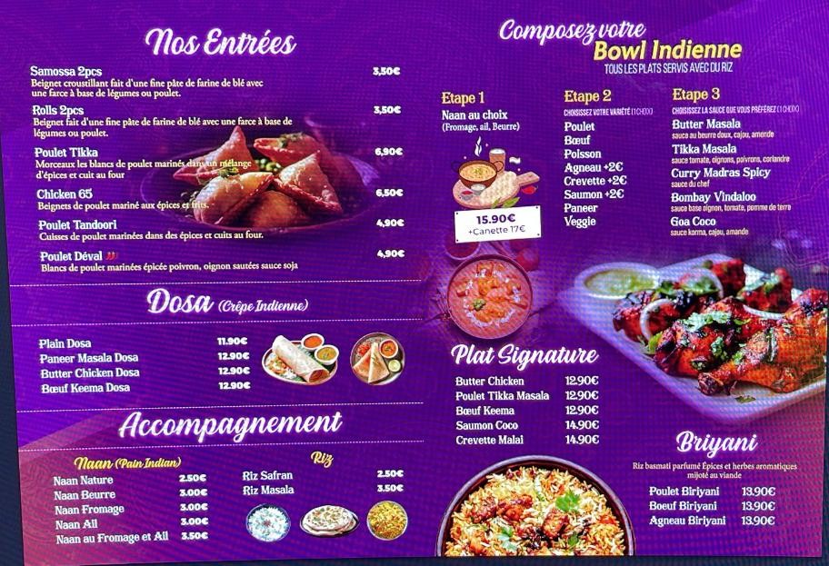 Bolly Street menu 2