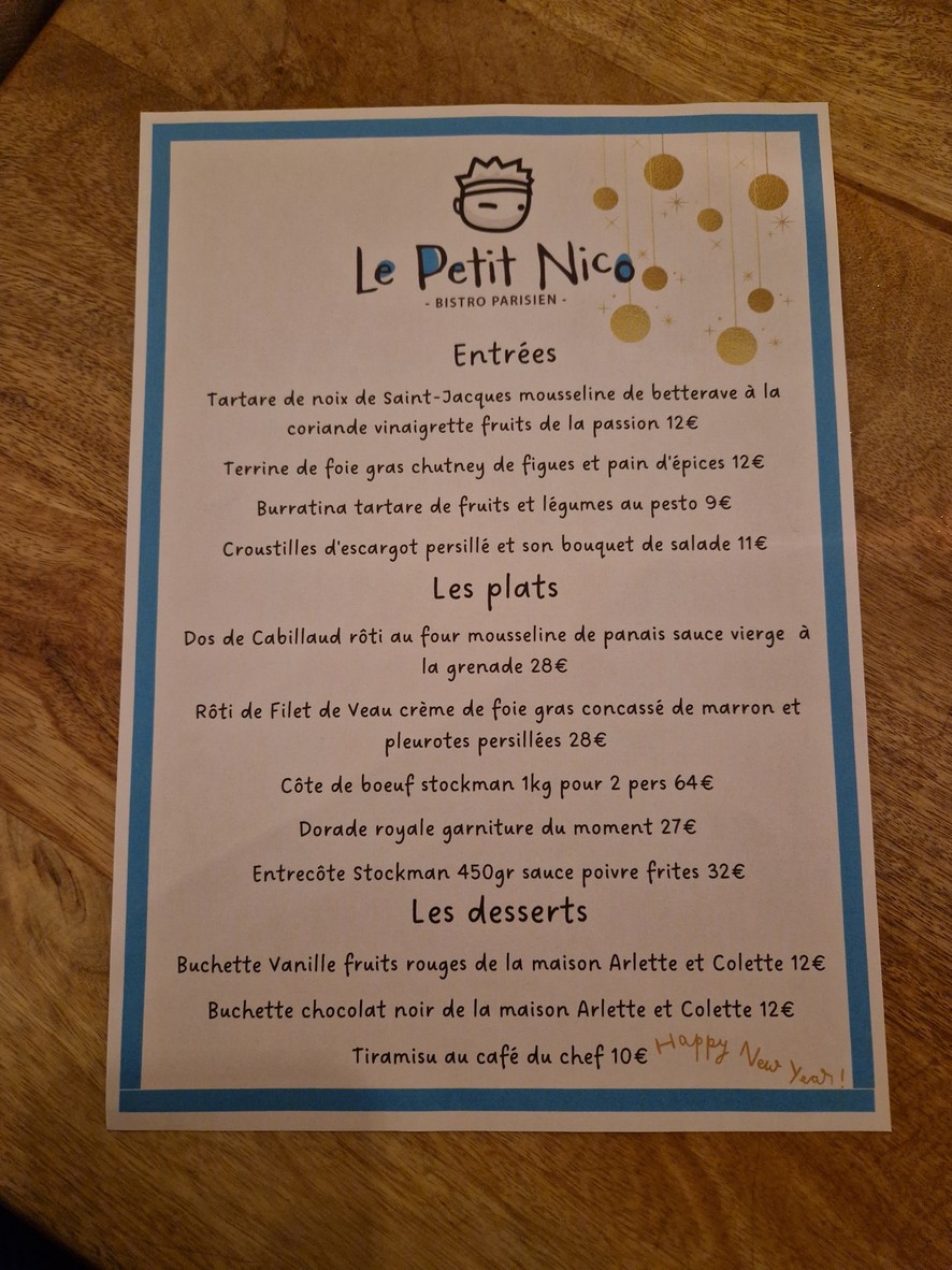 LatinoGourmand menu 1