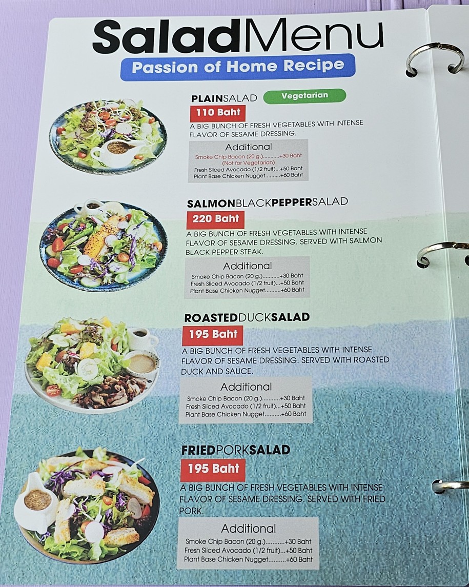 PRINCESS CAFE SUKHUMVIT81 menu 2