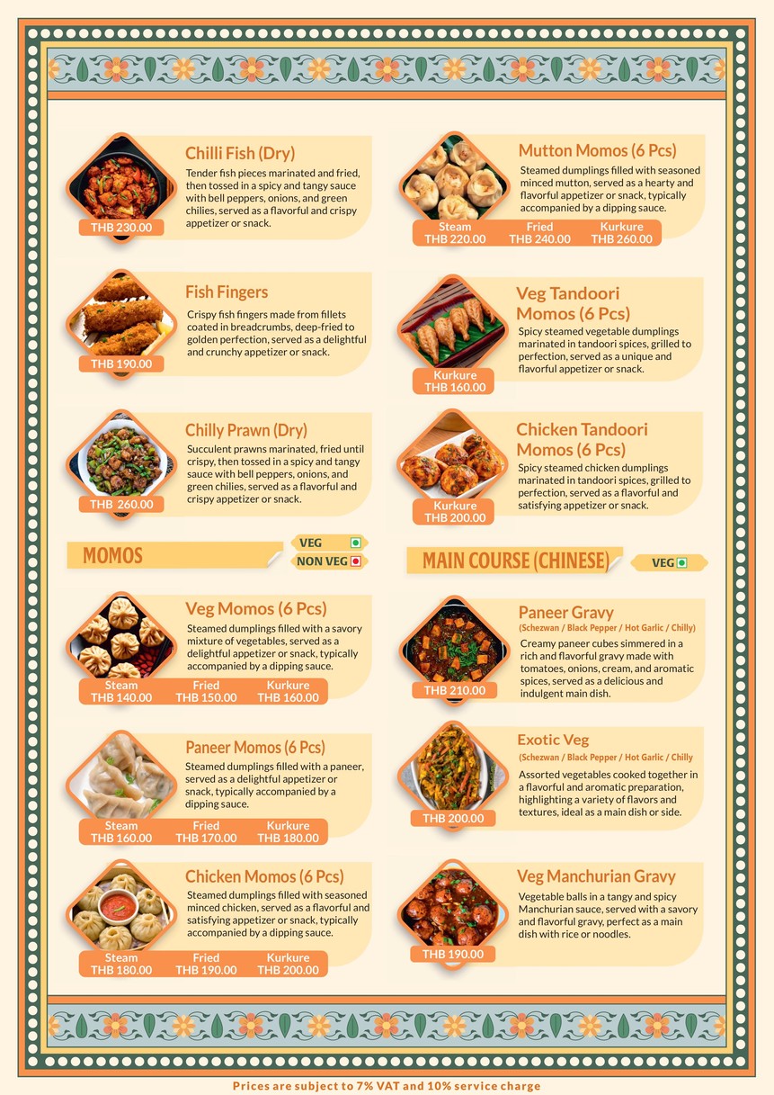 Indiagate Restaurant Sukhumvit Soi 47 menu 5