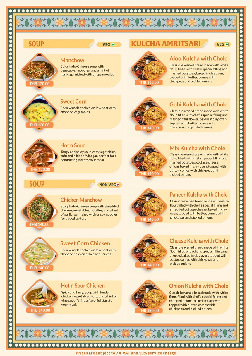 Indiagate Restaurant Sukhumvit Soi 47 menu 6
