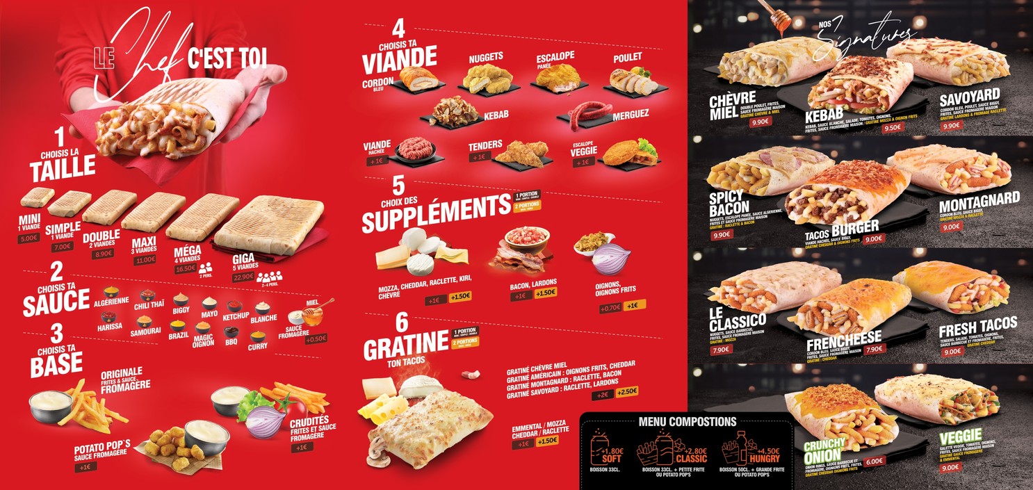 Tacos Avenue menu 2