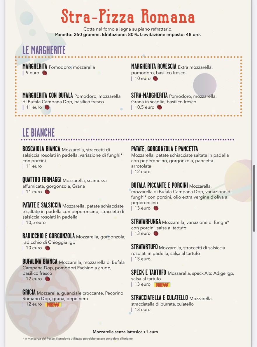 Straforno menu 4